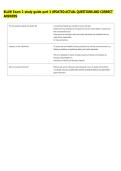 BLAW Exam 2 study guide part 3 UPDATED ACTUAL QUESTIONS AND CORRECT &NewLine;ANSWERS 
