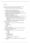 Samenvatting Internationale Handel &vert; Globalisering &vert; Karel de Grote &vert; 2025&sol;26