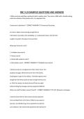 RBC 3 LD EXAMPLES QUESTIONS AND ANSWERS