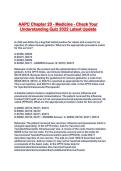 AAPC Chapter 20 - Medicine - Check Your Understanding Quiz 2022 Latest Update