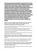 The Ultimate and Complete Florida Assisted Living Facility &lpar;ALF&rpar; Core Training Study Guide 2025&comma; Covering Florida ALF Laws and Regulations&comma; Resident Rights and Ethical Care Standards&comma; Medication Assistance and Administration Guidelines&comma; Infection Control 