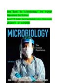Test Bank For Microbiology&colon; The HuTest Bank For Microbiology&colon; The Human Experience 2nd Edition by John W&period; Foster&comma; Zarrintaj Aliabadi & Joan L&period; Slonczewski &vert; Complete Chapters 1-27 Exam Questions & Answersman Experience 2nd Edition by John W&period; Foster&comma; Zarri