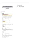 Understanding Abnormal Behavior 10th Edition Test Bank &vert; Robert G&period; Meyer&comma; Paul R&period; Bernstei & Christopher Weaver &vert; Complete Questions&comma; Answers & Rationales &vert; 2026 Exam Prep