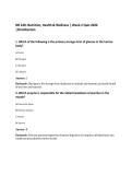 NR 228&colon; Nutrition&comma; Health & Wellness &vert; Week 2 Quiz 2026&NewLine;&vert;Chamberlain