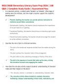 WGU D668 Elementary Literacy Exam Prep 2026 &vert; 148 Questions & Answers &vert; Complete Study Guide