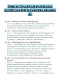 FPQP ACTUAL EXAM PAPER 2026&NewLine;QUESTIONS WITH ANSWERS GRADED&NewLine;A&plus;