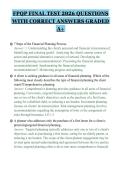 FPQP FINAL TEST 2026 QUESTIONS&NewLine;WITH CORRECT ANSWERS GRADED&NewLine;A&plus;