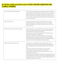 AZ-104 key points & practice exam ACTUAL UPDATED QUESTIONS AND &NewLine;CORRECT ANSWERS 