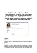 NR 602 Primary Care Pediatrics Case Solution&NewLine;&semi;Patient&colon; Avery Brook&comma; 10-Year-Old Female presenting with&NewLine;"Slipping Grades" Topic&colon; Attention-Deficit&sol;Hyperactivity&NewLine;Disorder &lpar;ADHD&rpar;&comma; Predominantly Inattentive Presentation&NewLine;Contents&colon; History&comma; Ph