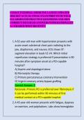 COMAT INTERNAL MEDICINE LATEST UPDATED 2026-2027 ACTUAL FINAL EXAM PREP WITH WELL ELLABORATED PRACTICE QUESTIONS AND 100&percnt; CORRECT DETAILED ANSWERS WITH RATIONALES A&plus; GRADED MOST RECENT&excl;&excl;&excl;