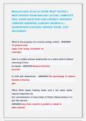 Massachusetts oil burner EXAM&comma; MOST TESTED &vert;&vert; &NewLine;MOST RECENT EXAM 2026-2027 ACTUAL COMPLETE &NewLine;REAL EXAM QUESTIONS AND CORRECT ANSWERS &NewLine;&lpar;VERIFIED ANSWERS&rpar; ALREADY GRADED A&plus; &vert; &NewLine;GUARANTEED SUCCESS&excl;&excl; NEWEST EXAM &vert; JUST &NewLine;RELEASED&excl;&excl;