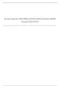 EVOLVE ELSEVIER HESI Med-Surg Exam Question Bank &vert; Questions and Correct Detailed Answers &vert; A&plus; Graded