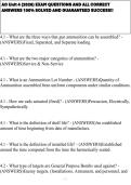 AO Unit 4 &lpar;2026&rpar; EXAM QUESTIONS AND ALL CORRECT ANSWERS 100&percnt; SOLVED AND GUARANTEED SUCCESS&excl;&excl;&NewLine;&NewLine;