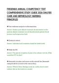 FRESENIUS ANNUAL COMPETENCY TEST&NewLine;COMPREHENSIVE STUDY GUIDE 2026 DIALYSIS&NewLine;CARE AND NEPHROLOGY NURSING&NewLine;PRINCIPLES