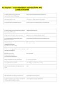 ASL Segment 1 Exam UPDATED ACTUAL QUESTIONS AND &NewLine;CORRECT ANSWERS 