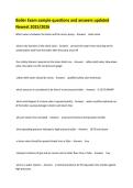 Boiler Exam Sample Questions and Answers 2025&sol;2026 Updated Edition &ndash; Complete Exam Preparation Material