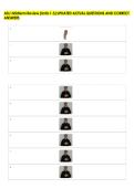 ASL I Midterm Review &lpar;Units 1-3&rpar; UPDATED ACTUAL QUESTIONS AND CORRECT &NewLine;ANSWERS 