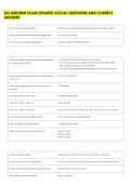 ASL MIDTERM EXAM UPDATED ACTUAL QUESTIONS AND CORRECT &NewLine;ANSWERS 