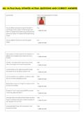 ASL 1A Final Study UPDATED ACTUAL QUESTIONS AND CORRECT ANSWERS 
