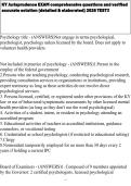 KY Jurisprudence EXAM comprehensive questions and verified accurate solution &lpar;detailed & elaborated&rpar; 2026 TEST&excl;&excl;&NewLine;&NewLine;