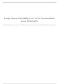 EVOLVE ELSEVIER HESI Med-Surg Exam Question Bank &vert; Questions and Correct Detailed Answers &vert; A&plus; Graded&NewLine;