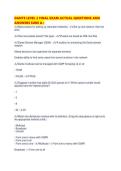 DANTE LEVEL 2 FINAL EXAM ACTUAL QUESTIONS AND ANSWERS SURE A&period;pdf