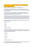 DANTE LEVEL 2 PRACTICE EXAM UPDATED QUESTIONS AND ANSWERS SURE A&period;pdf