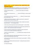 DANTE LEVEL 2 LATEST EXAM ACTUAL QUESTIONS AND ANSWERS SURE A&period;pdf