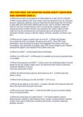 CPR AND FIRST AID UPDATED EXAMS SCRIPT QUESTIONS AND ANSWERS SURE A&period;pdf