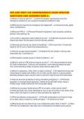 CPR AND FIRST AID COMPREHENSIVE EXAM UPDATED QUESTIONS AND ANSWERS SURE A&period;pdf