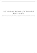 EVOLVE ELSEVIER HESI Med-Surg Exam Question Bank &vert; Questions and Correct Detailed Answers &vert; A&plus; Graded&NewLine;