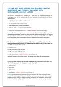 EVOLVE Med Surg HESI Exam Review 140 Questions and Correct Answers with Rationales 2026&sol;2027 Latest A&plus;&NewLine;