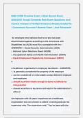 NAB CORE Practice Exam &vert;&vert; Most Recent Exam &NewLine;2026&vert;2027 Actual Complete Real Exam Questions And &NewLine;Correct Answers &lpar;Verified Answers&rpar; Already Graded A&plus; &NewLine;&vert; Guaranteed Success&excl;&excl; Newest Exam &vert; Just Released&excl;&excl;