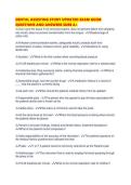 DENTAL ASSISTING STUDY UPDATED EXAM GUIDE QUESTIONS AND ANSWERS SURE A&period;pdf