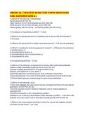 NRCME ALL UPDATED EXAM TEST PAPER QUESTIONS AND ANSWERS SURE A&period;pdf