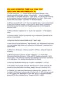 EPA LEAD INSPECTOR CORE 2026 EXAM TEST QUESTIONS AND ANSWERS SURE A&period;pdf