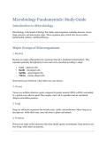 BIOL 350 Microbiology Fundamentals &ndash; Latest Reviewed Study Guide Notes &lpar;2026&rpar;