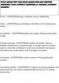 PICAT ASVAB TEST 2026 EXAM QUESTIONS AND VERIFIED ANSWERS &lpar;100&percnt; CORRECT ANSWERS&rpar; A&plus; GRADED &vert; ALREADY PASSED&excl;&excl;&NewLine;&NewLine;