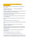 CIS 105 EXAMS SCRIPT ACTUAL QUESTIONS AND ANSWERS SURE A&period;pdf