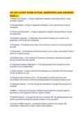 CIS 105 LATEST EXAM ACTUAL QUESTIONS AND ANSWERS SURE A&period;pdf