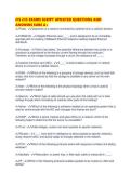 CIS 235 EXAMS SCRIPT UPDATED QUESTIONS AND ANSWERS SURE A&period;pdf