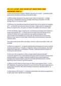 CIS 235 LATEST 2026 EXAM SET QUESTIONS AND ANSWERS SURE A&period;pdf