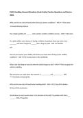 EVOC Handling Unusual Situations Study Guide&comma; Practice Questions and Review 2026