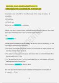 &NewLine;CALIFORNIA DEALER LICENSE EXAM QUESTIONS WITH &NewLine;COMPLETE SOLUTIONS GUARANTEED PASS BRAND NEW 2026 &NewLine;