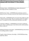 WGU D184 Standards-Based Assessment&sol; Real Exam Questions with correct Answers &sol; A&plus; Score Solutions&period;&NewLine;&NewLine;