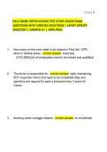 EICA CRANE CERTIFICATION TEST STUDY GUIDE EXAM&NewLine;QUESTIONS WITH VERIFIED SOLUTIONS &vert; LATEST UPDATE&NewLine;2026&sol;2027 &vert; GRADED A&plus; &vert; 100&percnt; PASS&period; 