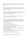 CMGT Midterm Questions Study Guide&comma; Practice Questions and Exam Review 2026