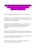 WGU 785 FINAL EXAM LATEST 2026&sol;2026 WITH COMPLETE SOLUTION100&percnt; CORRECT &vert;GRADED A &plus;
