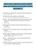 FSVO-TEST CERTIFICATION SCRIPT&NewLine;2026 QUESTIONS WITH SOLUTIONS&NewLine;GRADED A&plus;