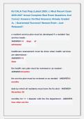 NJ CALA Test Prep &lpar;Latest 2026 &rpar; &vert;&vert; Most Recent Exam              &NewLine;2026-2027 Actual Complete Real Exam Questions And &NewLine;Correct Answers &lpar;Verified Answers&rpar; Already Graded &NewLine;A&plus; &vert; Guaranteed Success&excl;&excl; Newest Exam &vert; Just &NewLine;Released&excl;&excl;